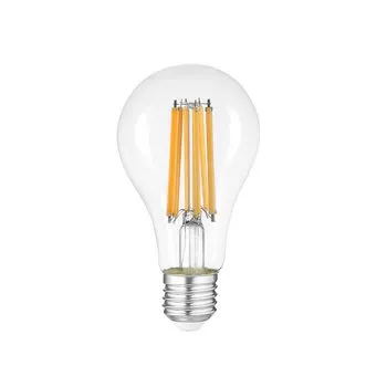 Лампа светодиодная филаментная PLED OMNI 15Вт A65 3000К тепл. бел. E27 230В/50Гц CL JazzWay 5021938