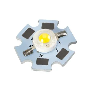 Мощный светодиод ARPL-Star-3W-BCX45HB White STAR type