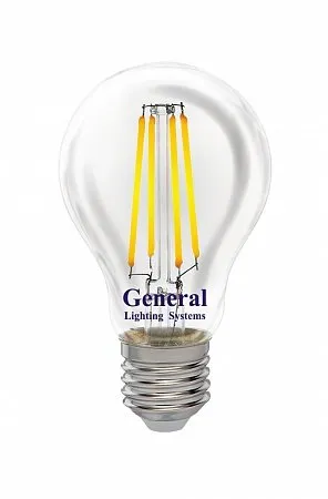 Лампы General LED GLDEN-A60S-13-230-E27-4500 нити (686600)