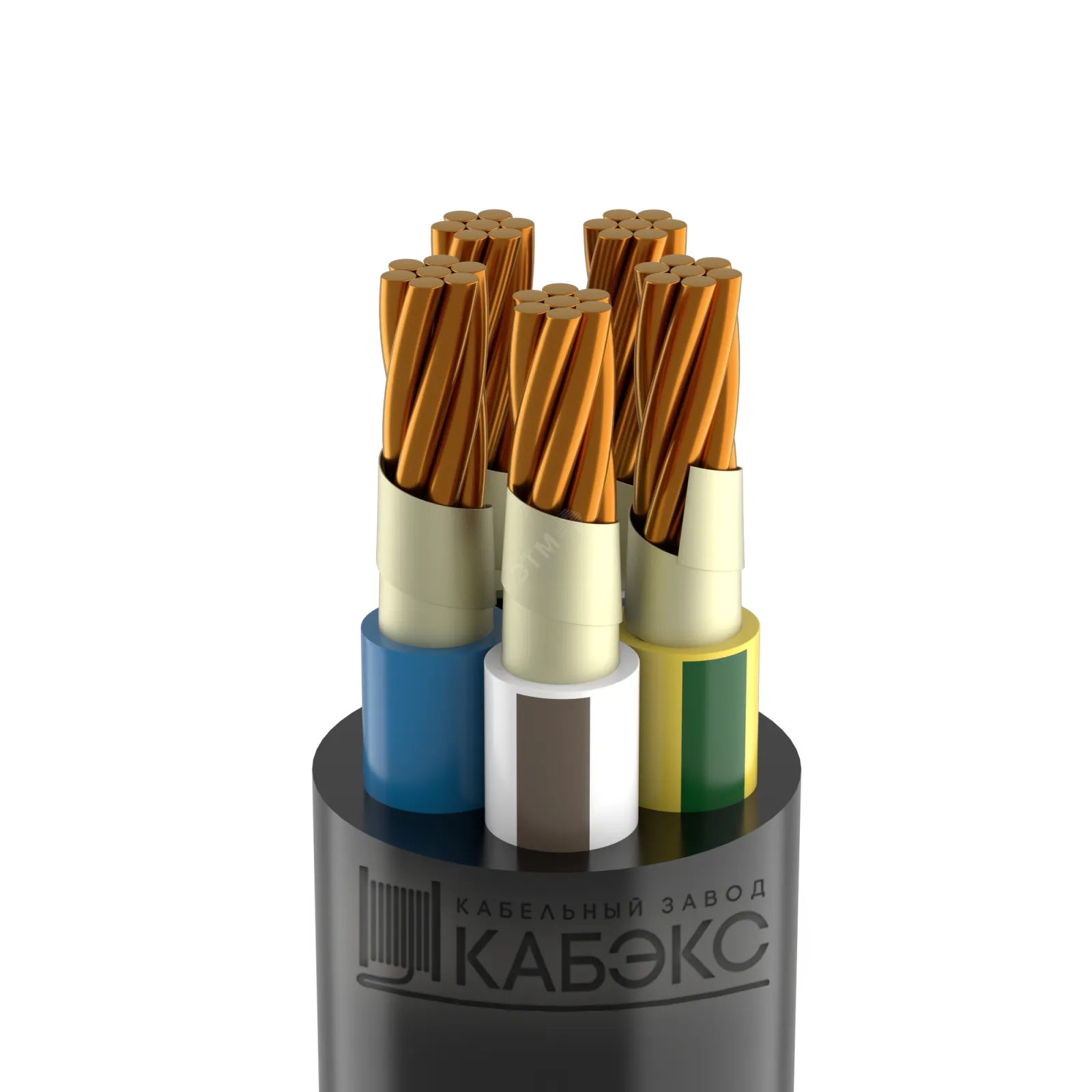 Кабель ВВГ нг(А)-FRLSLTx 5х25 - 1кВ мк ГОСТ
