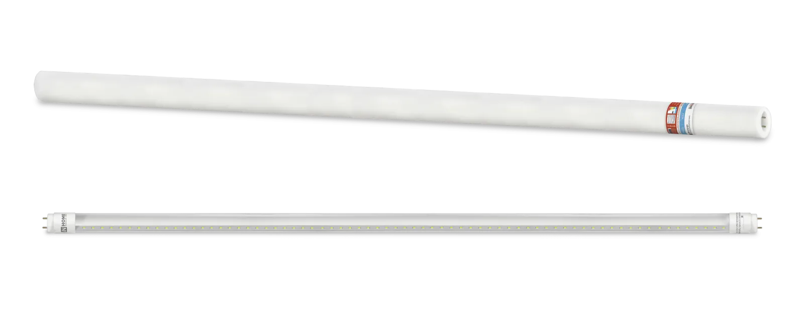 Лампа светодиодная LED-T8-П-PRO 20Вт трубчатая с двухсторонним цоколем прозрачная 6500К холод. бел. 