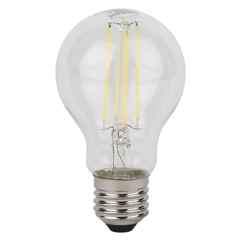 Лампа светодиодная филаментная LSCLA100 7.5W/865230VFILCL 7.5Вт 6500К холод. бел. E27 1055лм A угол 