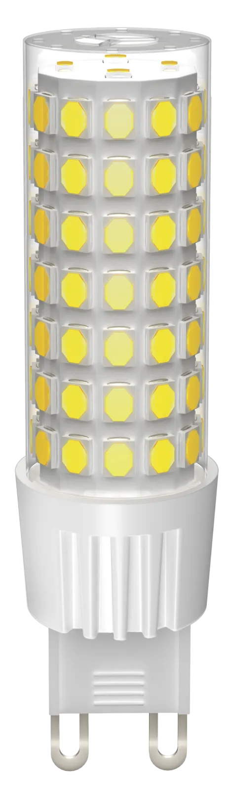 Лампа светодиодная CORN капсула 9Вт 230В 4000К керамика G9 IEK | LLE-CORN-9-230-40-G9 | IEK