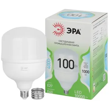 Лампа светодиодная GREEN LINE POWER T140-100W-840-E27/E40 GL Е27/Е40 100Вт колокол яркий свет бел. Э