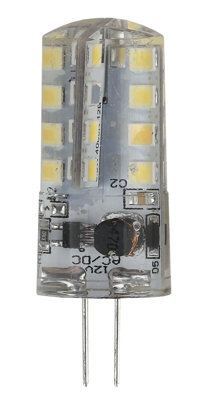 Лампа светодиодная LED JC-3W-12V-827-G4 (диод, капсула, 3Вт, тепл, G4) | Б0033193 | ЭРА